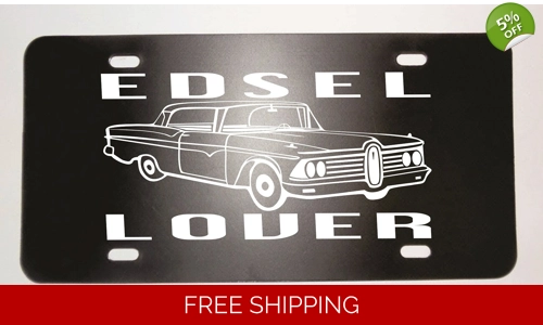 Edsel License Plate more items listed forsale Great Gift For Friend